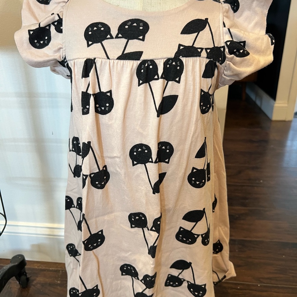 Adorable Cherry Cat Dress